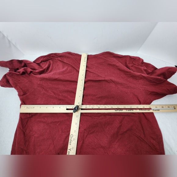 NFL TEAM APPAREL ADULT WASHINGTON REDSKINS T-SHIRT SIZE XL COTTON BURGUNDY GOLD - Picture 3 of 6